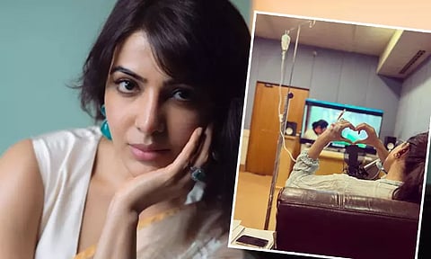 மருத்துவ சிகிச்சைக்காக வெளிநாடு செல்லும் சமந்தா