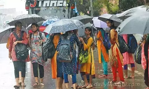 தமிழகத்தில் 5 நாட்களுக்கு மிதமான மழைக்கு வாய்ப்பு - சென்னை வானிலை ஆய்வு மையம்