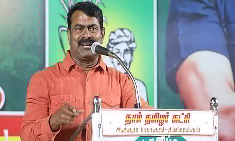நாடாளுமன்ற தேர்தலில் நாம் தமிழர் கட்சி தனித்து போட்டியிடும் - சீமான்
