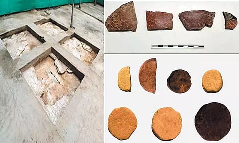 கீழடி 9-ம் கட்ட அகழாய்வில் 183 தொல்பொருட்கள் கண்டுபிடிப்பு