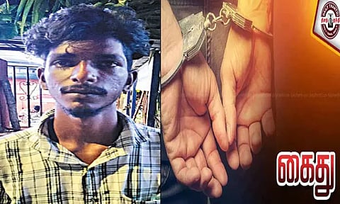 பெருங்குடியில் காதலி வீட்டில் பெட்ரோல் குண்டு வீசிய வாலிபர்