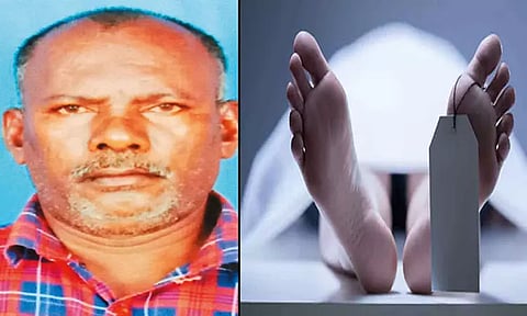 ஓடும் பஸ்சில் வியாபாரி மரணம்; சென்னையில் மகளை பார்க்க வந்தபோது பரிதாபம்