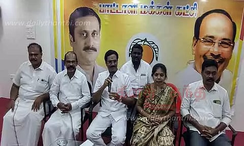 பா.ம.க. தலைமையில் புதிய கூட்டணி