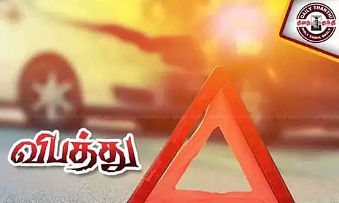 திருப்பதியில் லாரி மீது கார் மோதி 6 பேர் உயிரிழப்பு