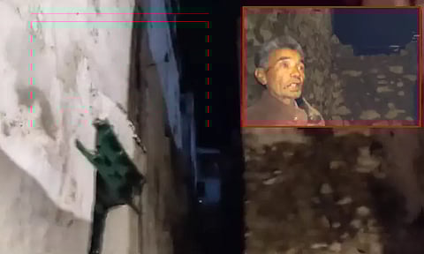 லடாக்கில் கனமழை; 450 ஆண்டு கால கட்டிடம் இடிந்து விழுந்தது