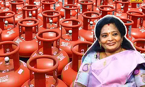 புதுச்சேரியில் கேஸ் சிலிண்டருக்கு ரூ.300 மானியம் வழங்க கவர்னர் தமிழிசை சவுந்தரராஜன் ஒப்புதல்