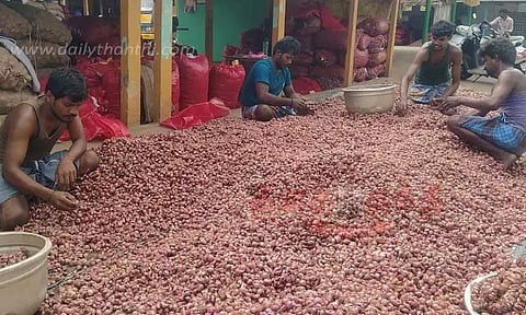 சின்ன வெங்காயம் விலை கடும் உயர்வு