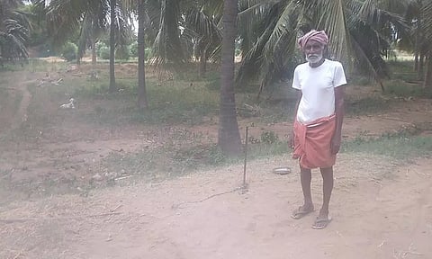 இரும்புசங்கிலியில் கட்டி வைத்திருந்த நாயை தூக்கி சென்ற சிறுத்தை