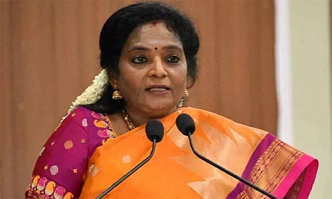 தெலுங்கானாவில் கவர்னரின் ஒப்புதலுக்காக எந்த மசோதாவும் நிலுவையில் இல்லை தமிழிசை சவுந்தரராஜன் தகவல்