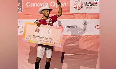 லக்‌ஷயா சென் (image courtesy: BAI Media via ANI)  