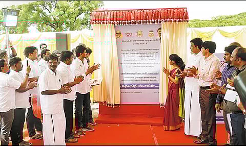 சிந்தாதிரிப்பேட்டையில் நவீன மீன் அங்காடி கட்டும் பணிஅமைச்சர் உதயநிதி ஸ்டாலின் தொடங்கி வைத்தார்