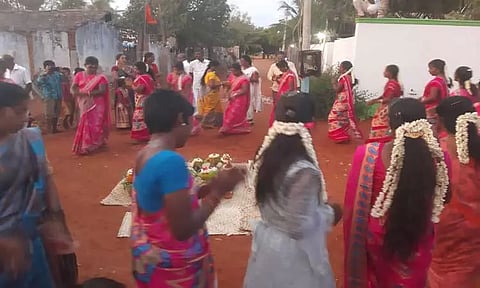 புத்தன்தருவையில் மழைவேண்டி கிராம மக்கள் வழிபாடு