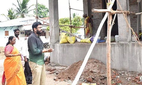 நல்லூர் ஒன்றிய பகுதியில் வளர்ச்சி திட்ட பணிகளை கலெக்டர் ஆய்வு