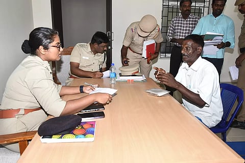 போலீஸ் சூப்பிரண்டு அலுவலகத்தில் மக்கள் குறைதீர்வு கூட்டம்