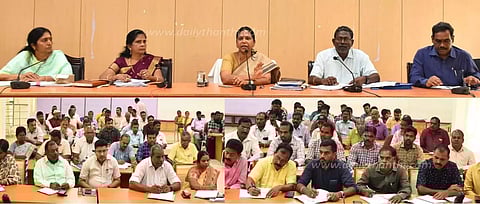 கலைஞர் மகளிர் உரிமைத்தொகைதகுதியான அனைத்து பயனாளிகளுக்கும் கிடைக்க நடவடிக்கை எடுக்க வேண்டும்கலெக்டர் சாந்தி அறிவுறுத்தல்