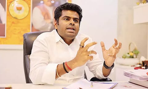 பாதயாத்திரைக்கு முன்பு தி.மு.க.வின் 2-வது ஊழல் பட்டியல் வெளியிடப்படும் -அண்ணாமலை பேட்டி