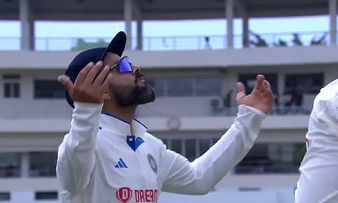 Screen Grab From The Video Tweeted By @FanCode 