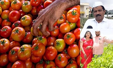 உச்சத்தில் தக்காளி விலை - ஒரே மாதத்தில் கோடீஸ்வரரான விவசாயி...!