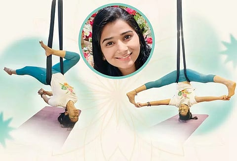 புத்துணர்ச்சி தரும் ஏரியல் யோகா