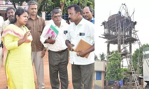 அரிமளம் ஒன்றியத்தில் வளர்ச்சி திட்ட பணிகள்