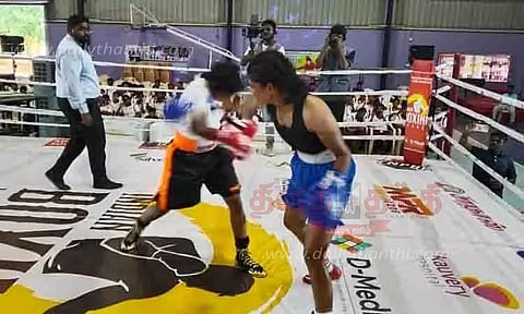 திருச்சியில் தேசிய குத்துச்சண்டை போட்டி