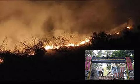 நாளை சதுரகிரி கோவிலுக்கு செல்ல பக்தர்களுக்கு தடை