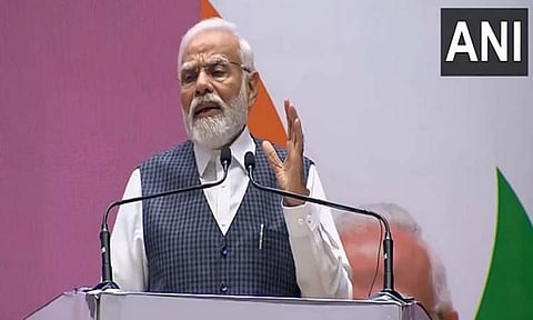 முந்தைய அரசுகளை கவிழ்க்கவே கூட்டணியை காங்கிரஸ் பயன்படுத்தியது - பிரதமர் மோடி பேச்சு