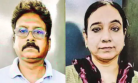 போலியான நில ஆவணங்களை காட்டி ரூ.71 லட்சம் மோசடி: கணவன்-மனைவி கைது