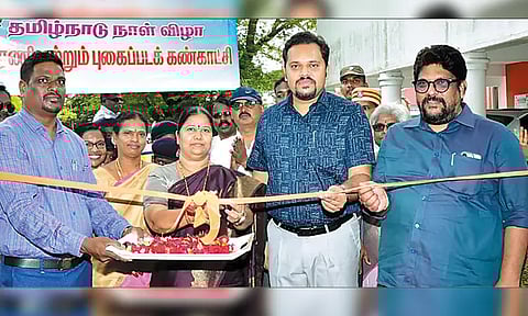 தமிழ்நாடு தினத்தையொட்டி புகைப்பட கண்காட்சி, விழிப்புணர்வு பேரணி