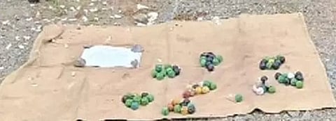 சித்ரதுர்கா அருகே வீட்டில் பதுக்கிய 81 நாட்டு வெடிகுண்டுகள் பறிமுதல்