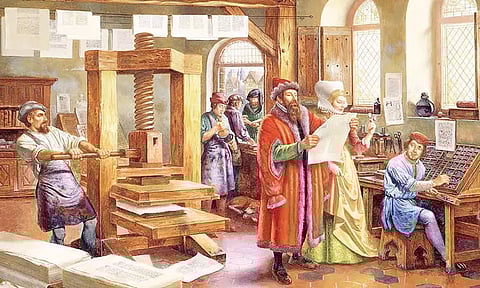 அச்சுக்கலையின் வரலாறு..!