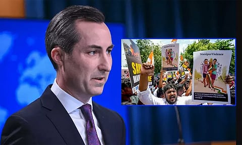 மணிப்பூர் கொடூரமான பாலியல் வன்கொடுமை வீடியோ: அமெரிக்கா கண்டனம்