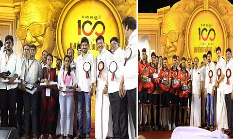 ராயபுரத்தில் மாணவர்களுக்கு கல்வி ஊக்கத்தொகை- நலத்திட்ட உதவிகள்