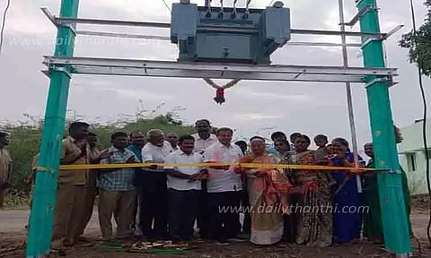 கட்டளைப்பட்டியில் புதிய டிரான்ஸ்பார்மர்