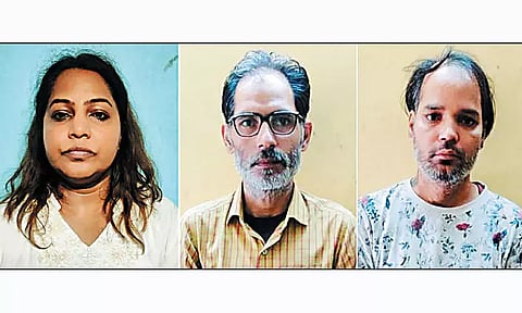 தொழில் அதிபரிடம் ரூ.3½ கோடி மோசடி: கொல்கத்தா பெண் உள்பட 3 பேர் கைது