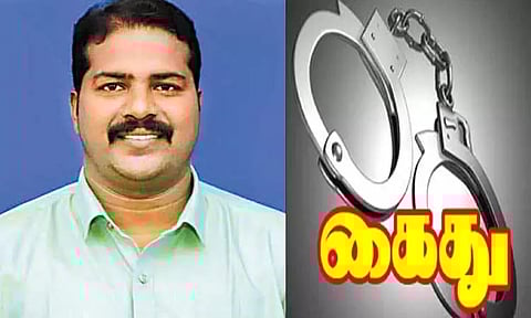 வீட்டுமனைக்கு அனுமதி வழங்க ரூ.30 ஆயிரம் லஞ்சம் வாங்கிய ஊராட்சி மன்ற தலைவர் கைது