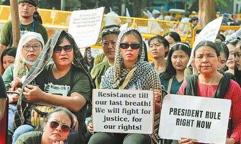 மணிப்பூர் வன்முறையின்போது பாதிக்கப்பட்ட பழங்குடியின பெண்கள் போலீசில் வாக்குமூலம்