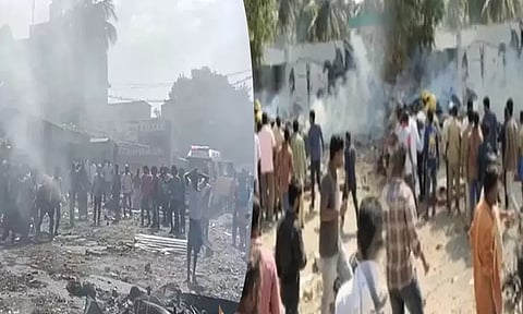 கிருஷ்ணகிரி பட்டாசு விபத்து: பலி எண்ணிக்கை 9 ஆக உயர்வு