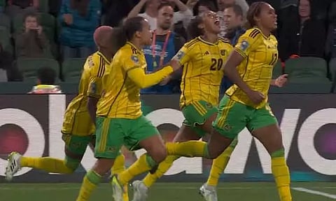 பெண்கள் உலகக் கோப்பை கால்பந்து: பனாமாவிற்கு எதிரான ஆட்டத்தில் ஜமைக்கா அணி வெற்றி