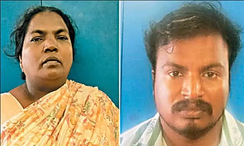 போலி ஆவணங்கள் தயாரித்து ரூ.3 கோடி வீடுகள் அபகரிப்பு - தாய்-மகன் கைது