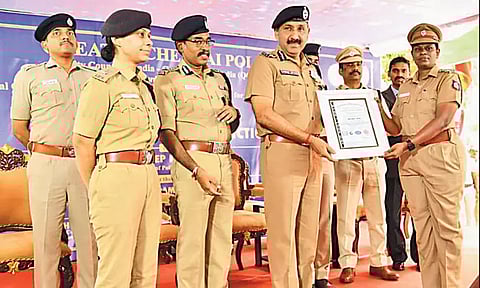 சென்னையில் 15 போலீஸ் நிலையங்களுக்கு ஐ.எஸ்.ஓ. தரச்சான்றிதழ்