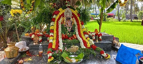 பர்கூர் அருகேமாரியம்மன் கோவிலில் மண்டல பூஜை நிறைவு