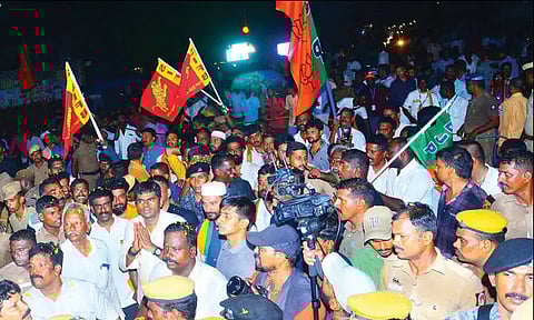 தமிழகத்தில் ஆட்சி மாற்றம் வேண்டும் என்ற எண்ணம் மக்களிடம் பிரதிபலிக்கிறது -அண்ணாமலை பேச்சு