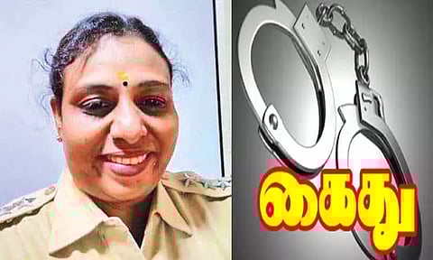 டாக்டர்களை மிரட்டி ரூ.12 லட்சம் பறித்த வழக்கு: கூடுவாஞ்சேரி பெண் இன்ஸ்பெக்டர் கைது
