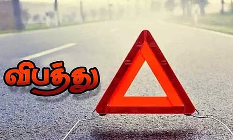 குன்றத்தூரில் லாரி சக்கரத்தில் சிக்கியவர் பலி