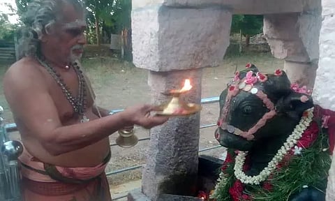 கட்டாரிமங்கலம் அழகியகூத்தர் கோவிலில்ஆடிமாத பிரதோஷ விழா