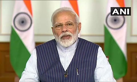 காங்கிரஸ் ஆட்சி செய்யும் கர்நாடகா, ராஜஸ்தானில் வளர்ச்சி பணிகள் தடைப்பட்டுள்ளது-மோடி விமர்சனம்