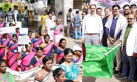 தாய்ப்பால் குறித்த விழிப்புணர்வு ஊர்வலம்