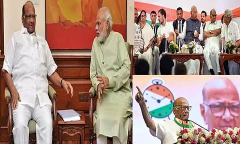 மராட்டியத்தில் இன்று நடைபெறும் பிரதமர் மோடி விழாவில் சரத்பவார் பங்கேற்பதா? 'இந்தியா' கூட்டணி கட்சி எதிர்ப்பு