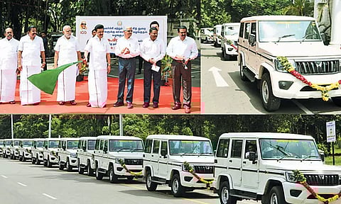 ஊரக வளர்ச்சி அலுவலர்களுக்கு 253 வாகனங்கள்; முதல்-அமைச்சர் மு.க.ஸ்டாலின் தொடங்கிவைத்தார்